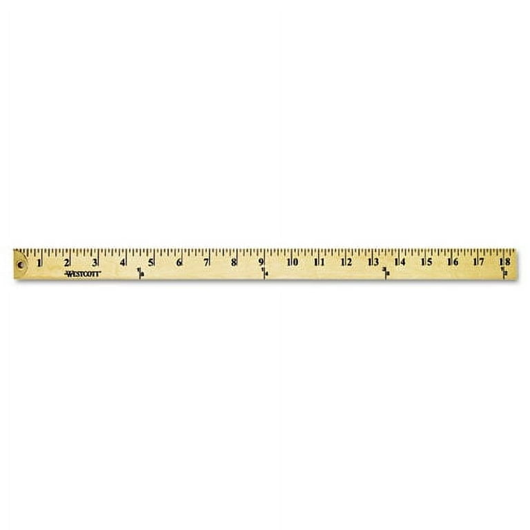 Wood Yardstick with Metal Ends, 36 Wood Yardstick with Metal Ends, 36