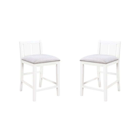 Wood and Fabric Construction - Low Back Support Benefit - Kitchen Family Time - Enhance Decor Aesthetics