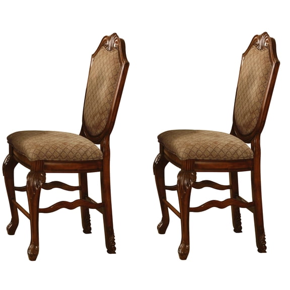 Wood and Fabric Material, Vintage Motifs - Beautify Dining Room