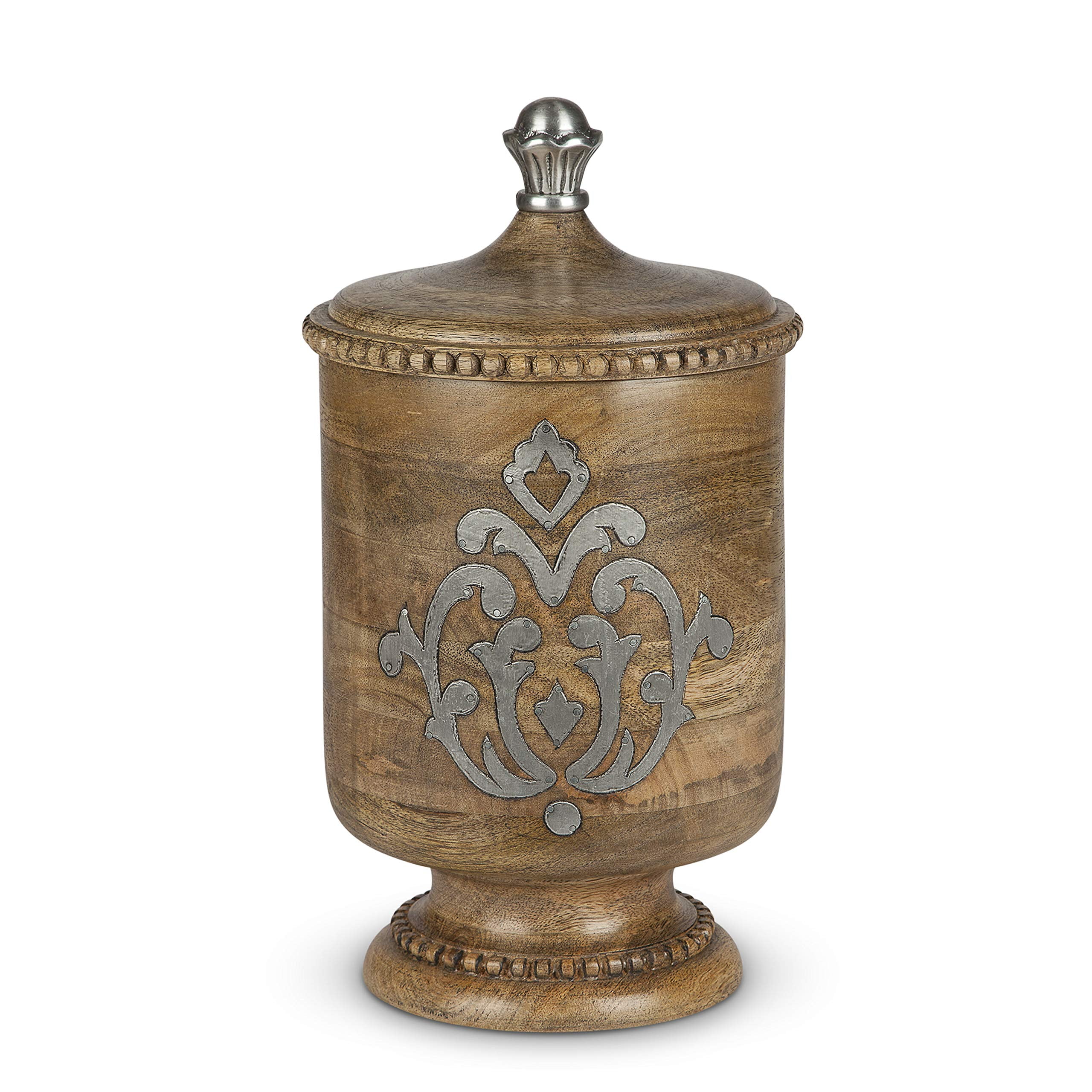Free Shipping! Wood and Metal Inlay Small Heritage