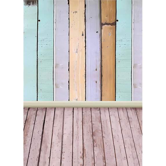 Wood panel Solid Colors Photography Backdrops Props Lights and Shadows Dazzle Portrait Photography Background WP-03