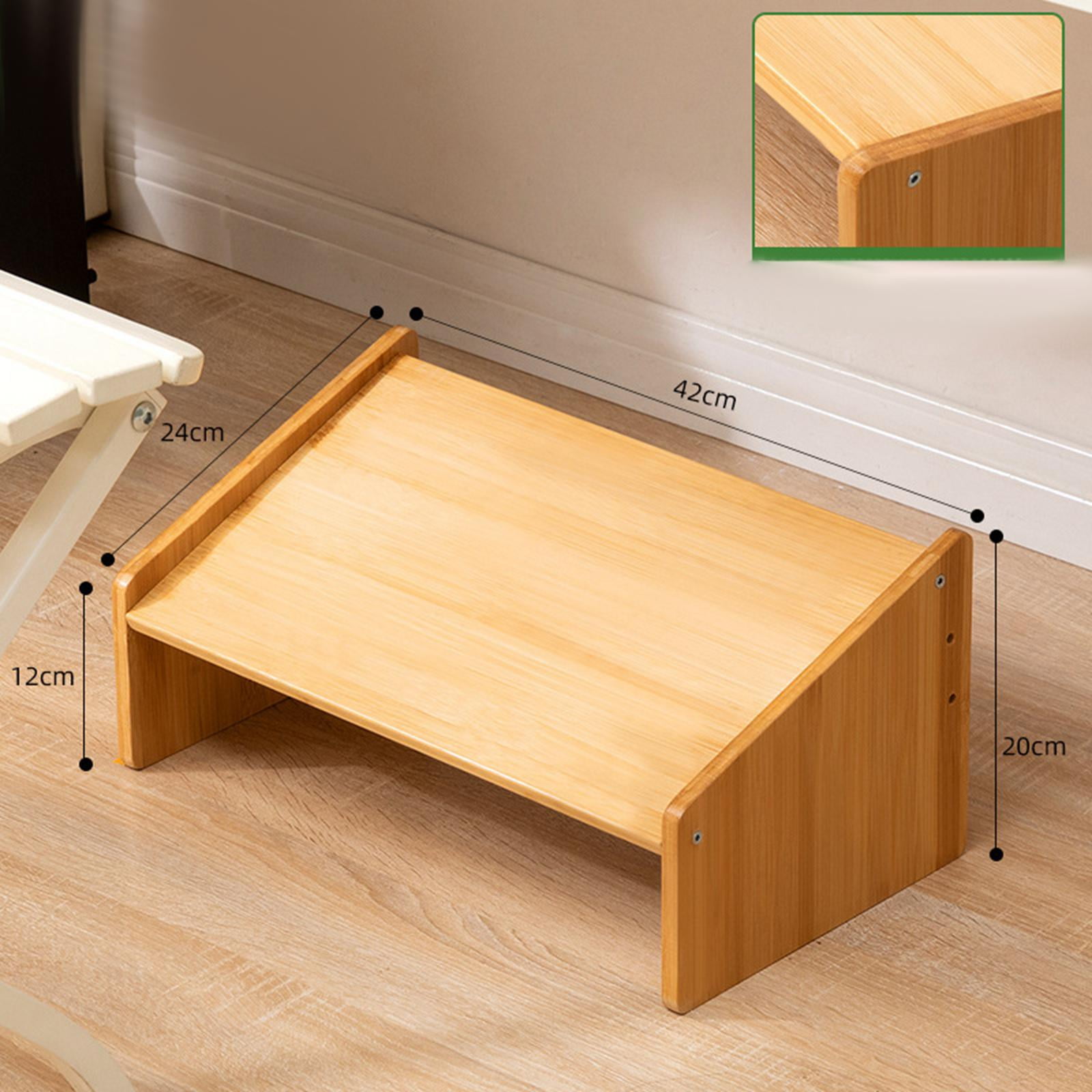 Tan Leather Foot Rest Medium, Footrest Desk, Ergonomic under Desk, Foo –  SHANULKA Home Decor