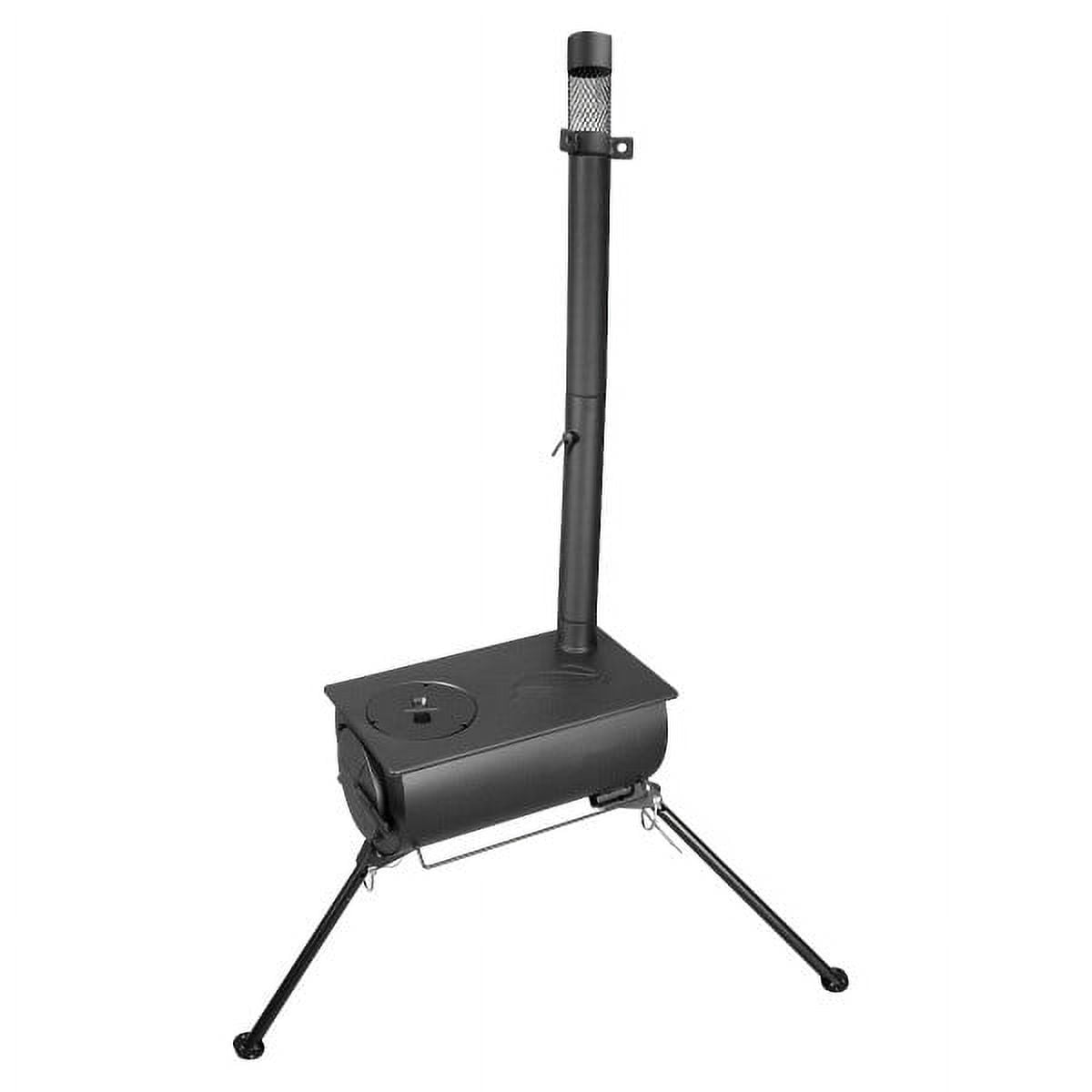 WoodEze Convenient Removable Plate Wood Camping Stove