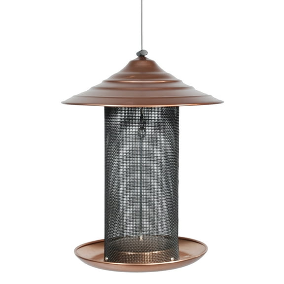WoodLink Brushed Copper Thistle Feeder