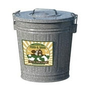 WoodLink Feed & Seed Canister Storage Tin, 25 lbs