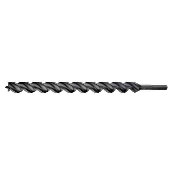 WoodOwl 03808 Nail Chipper Tri-Cut Auger 18" x 11/16"