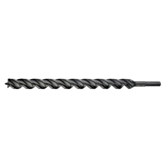 WoodOwl 03817 Nail Chipper Tri-Cut Auger 18" x 1-1/4"