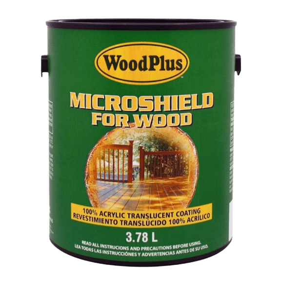 WoodPlus MicroShield for Wood Decks, Railings, Piers Docks and Boat Houses