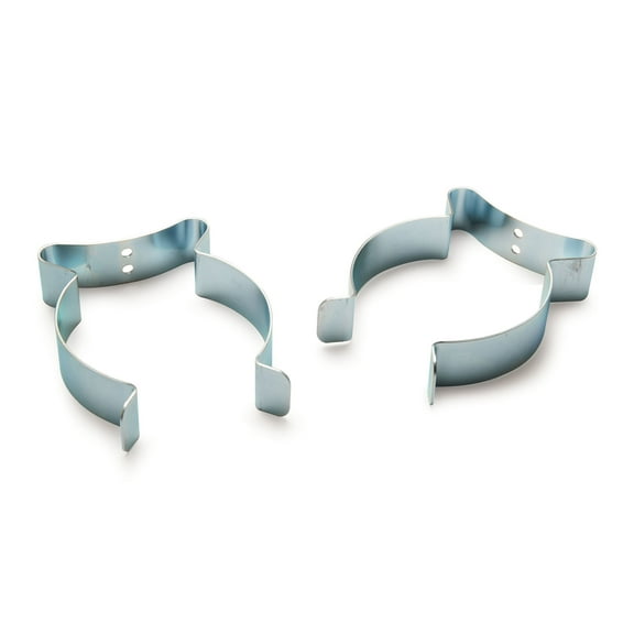 WoodRiver Dust Connection 4" Wall Spring Clip for Hose and Tube - 2 Piece