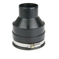 thumbnail image 1 of WoodRiver Dust Connection 4" to 2-1/2" TPR Quick Connect Hose Adapter, 1 of 3