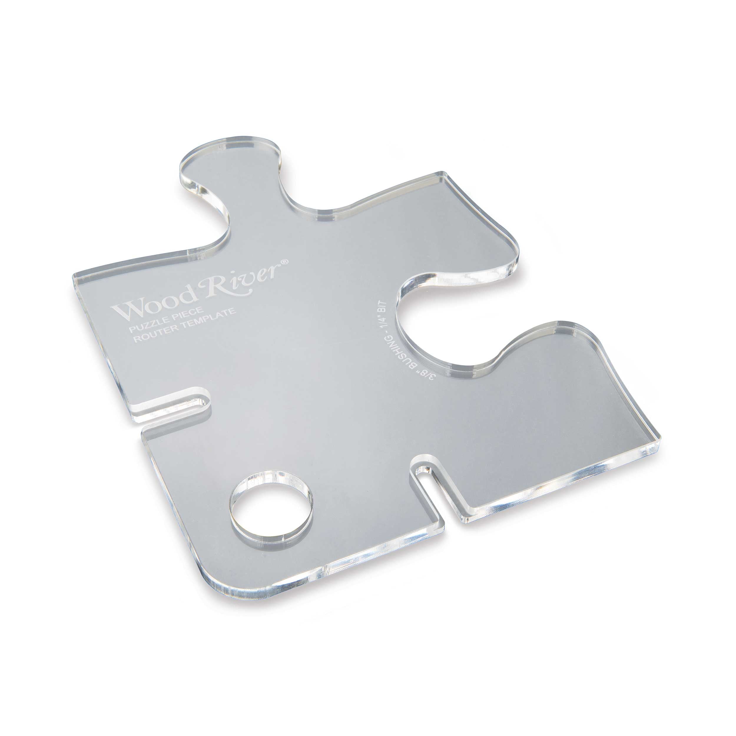 WoodRiver Puzzle Piece Router Template