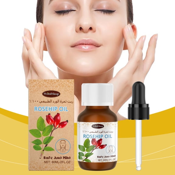 WoodSleep Rose Hip Oil Nourishes And Moisturizes Fine Lines On The Face And Leaves Skin Soft, Smooth And Firm