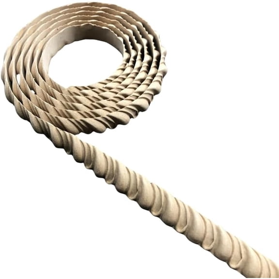 WoodUBend Pack of Two Godroon Motif Trims TR745 215x2 cm Heat Bendable & Flexible Wood Trims - DIY Craft, Furniture & Home Decor - Easy to Apply & Paint - Versatile, Reusable & Durable