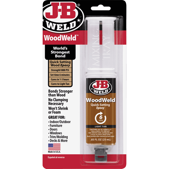 WoodWeld Epoxy - Single Pack Residential Use, Standard Application