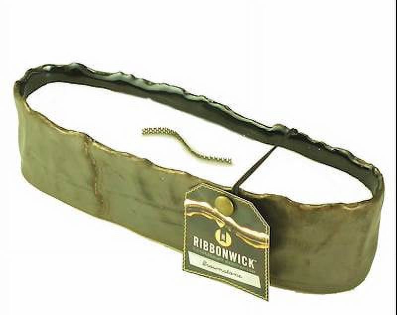 WoodWick 12 Oz. Ribbonwick Brownstone Medium Rectangle Candle