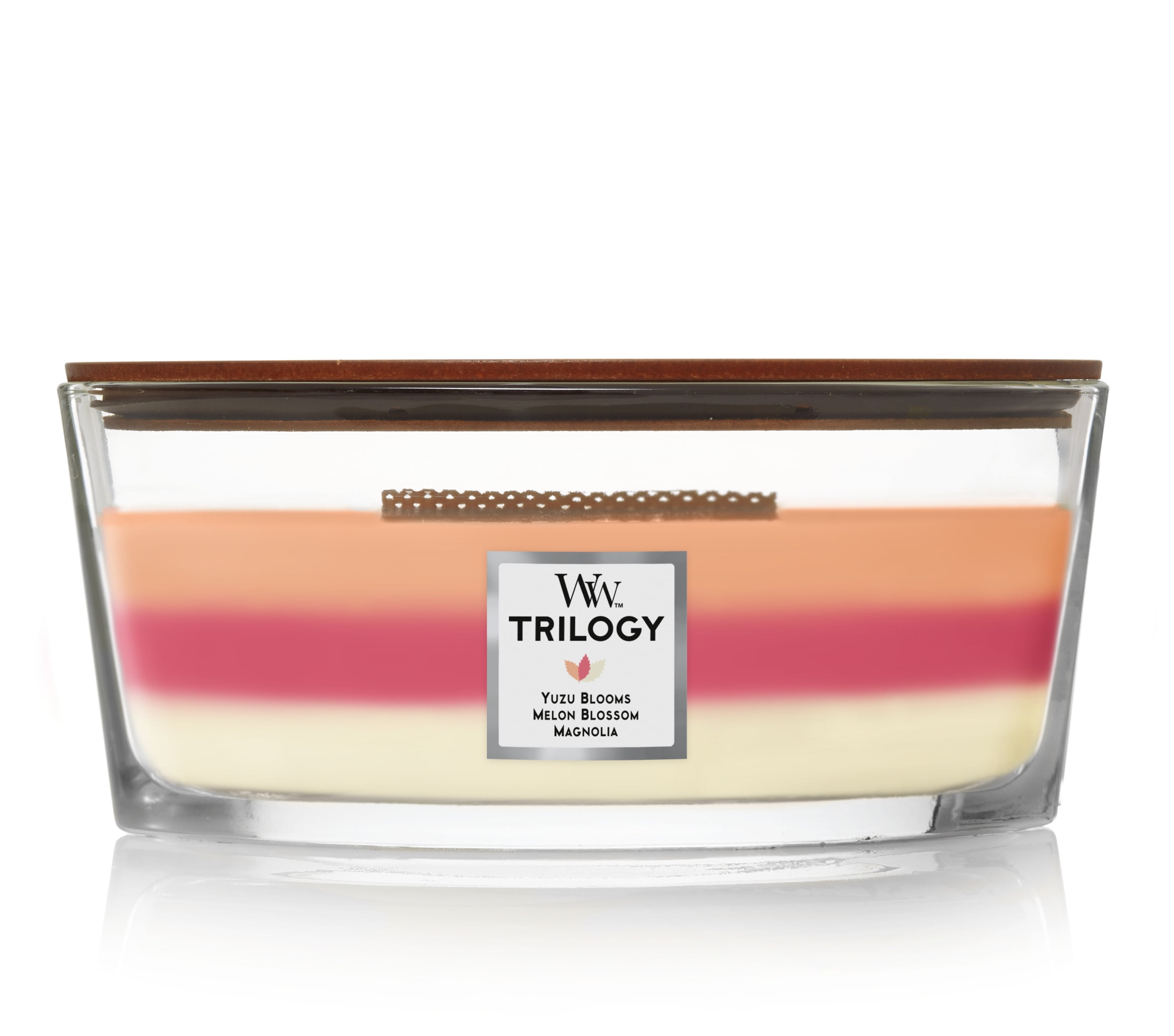 WoodWick Blooming Orchard Trilogy Ellipse Candle
