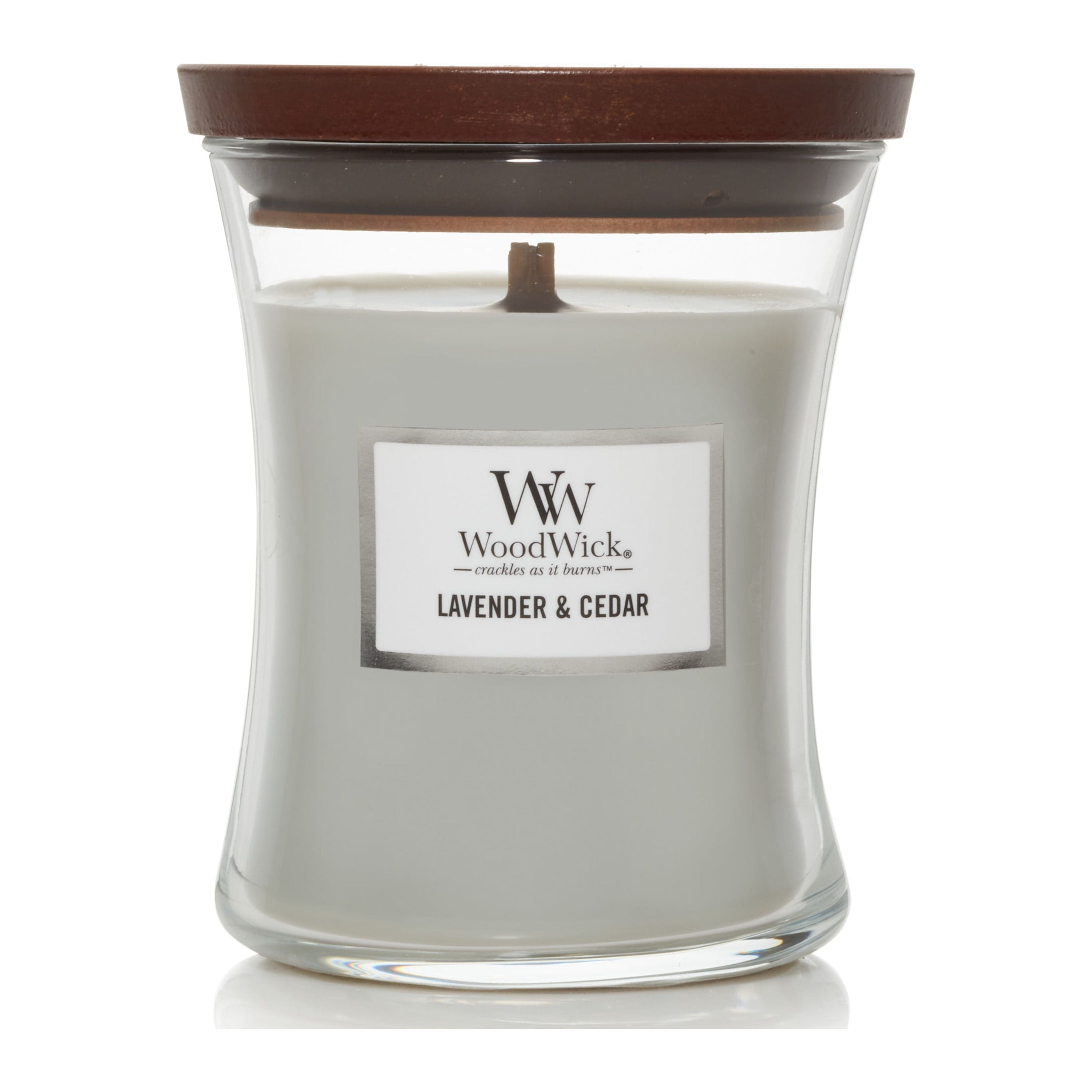 Lavender & Cedar Hourglass Soy Blend Scented Candle