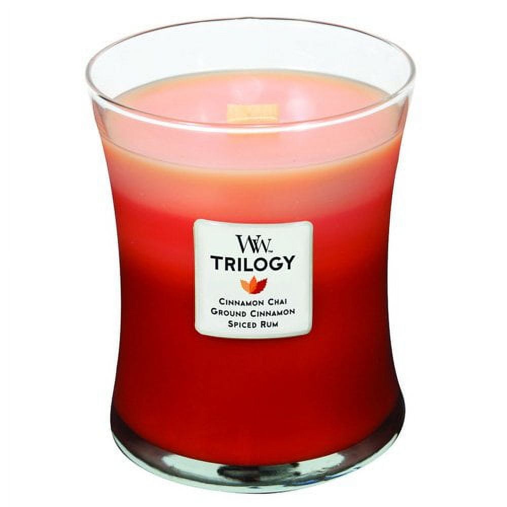 WoodWick Candles Spice 10 oz Wax, Clear