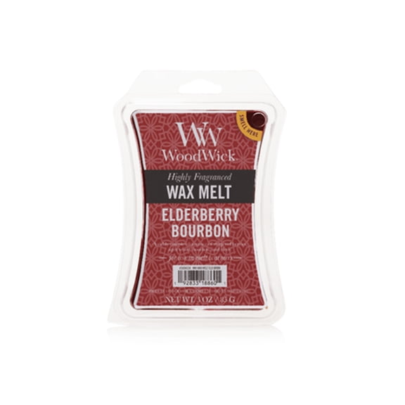 WoodWick Elderberry Bourbon - Wax Melt 3oz