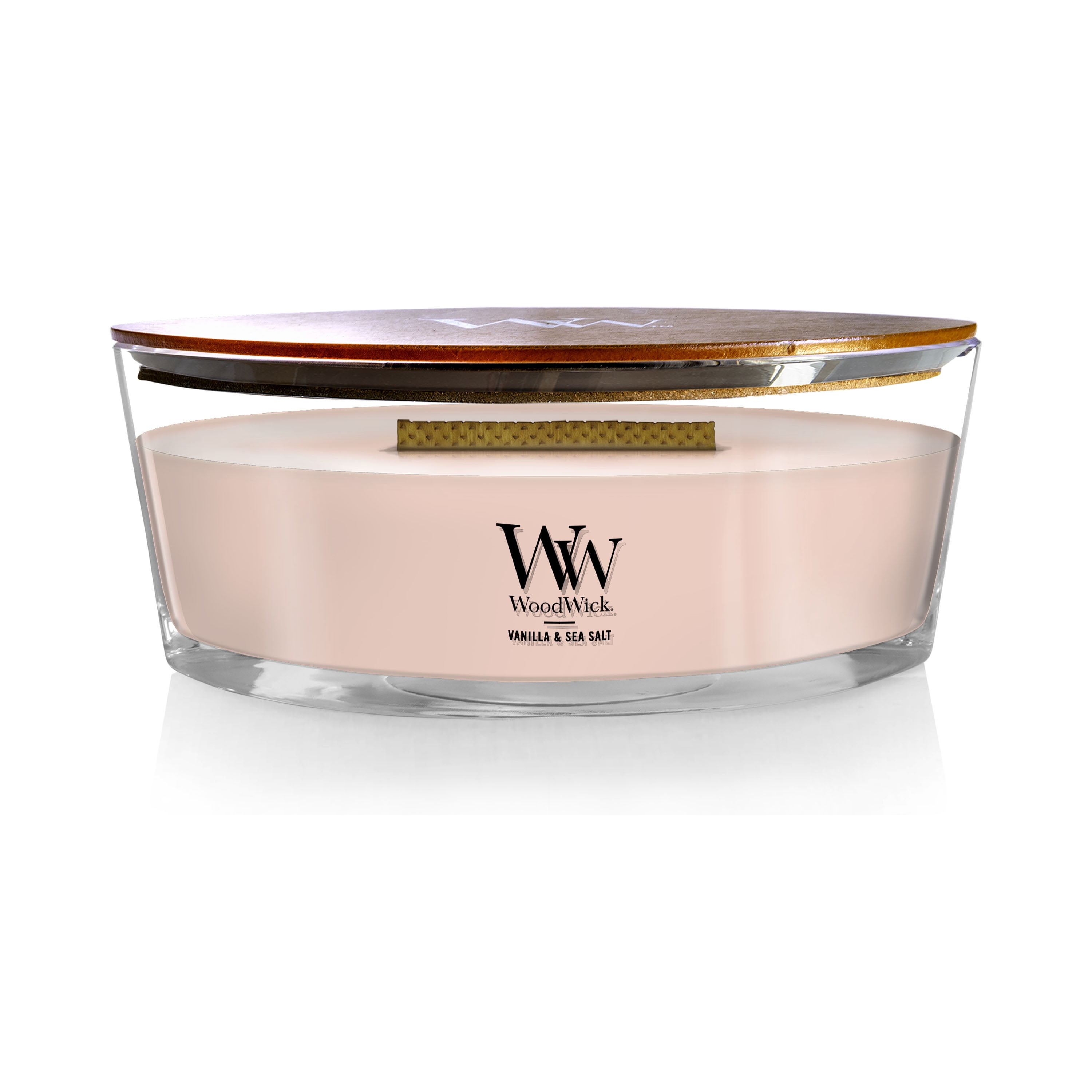 WoodWick Ellipse Scented Candle Vanilla Sea Salt 16 oz Walmart