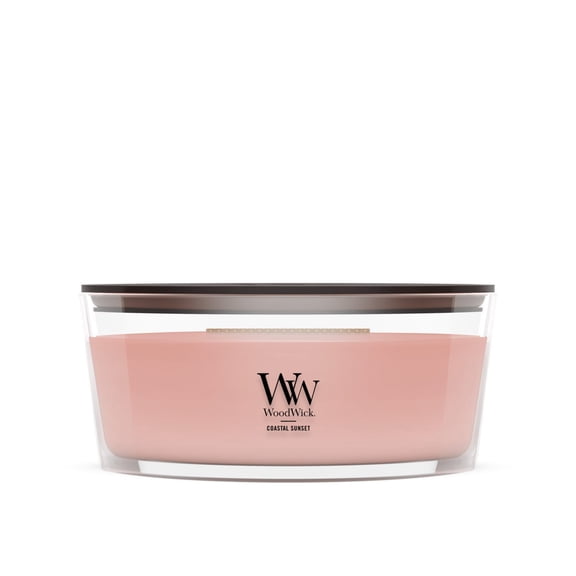 WoodWick Ellipse Scented Candle, Coastal Sunset, 16 oz