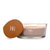 WoodWick Patchouli Crème Scented Ellipse Candle, Crackles as it Burns, Great for Gifting, Up to 40 hrs Burn Time, 16 oz