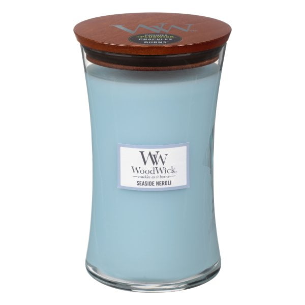 WoodWick Large Crackling Candle Seaside Neroli