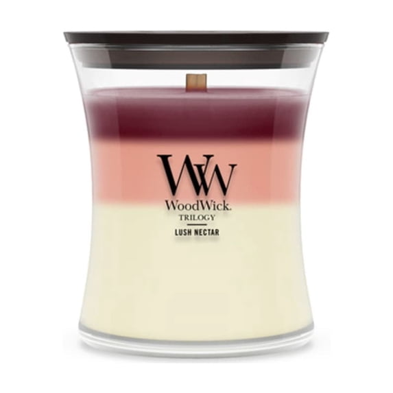 WoodWick Lush Nectar Medium Hourglass Candle