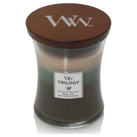 WoodWick, Medium Hourglass Candles | Ocean Breeze