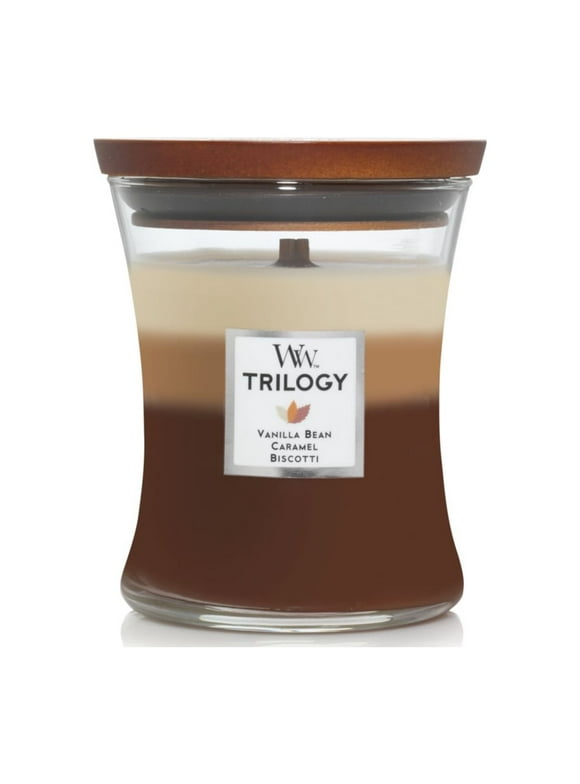 WoodWick, Medium Hourglass Candles | Trilogy Cafe Sweets