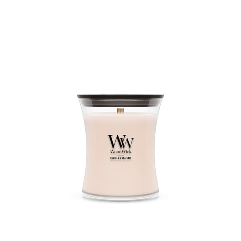 WoodWick Candles Medium Hourglass Scented Candle Vanilla Sea Salt