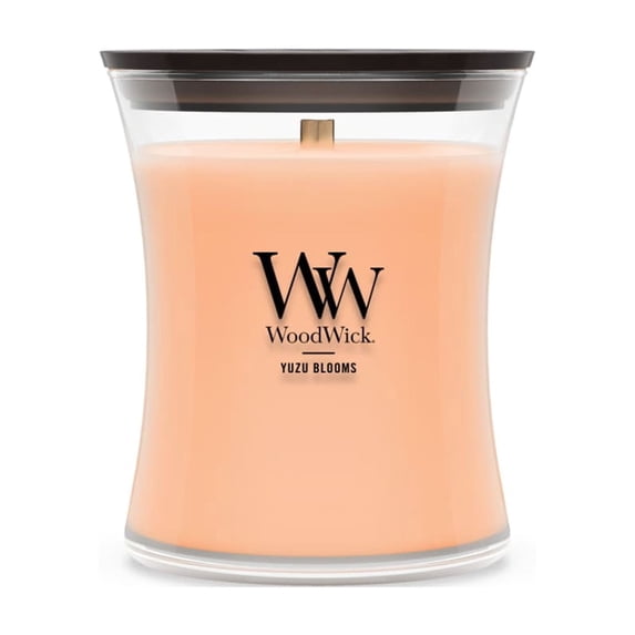 WoodWick Yuzu Blooms Medium Hourglass Candle