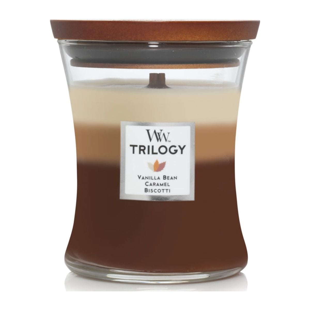 Cafe Sweets Medium Brown Soy Jar Candle with Wooden Wick