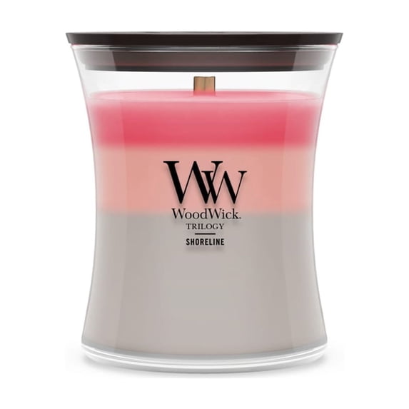 WoodWick Shoreline Medium Hourglass Trilogy Candle