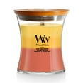 thumbnail image 1 of WoodWick Tropical Sunrise Trilogy, 9.7 oz Medium Hourglass Trilogy Candle, 1 of 7