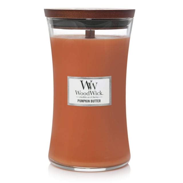 WoodWick Large Hourglass Candle Pumpkin Butter