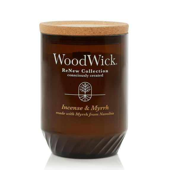 WoodWick® ReNew Large Candle, Incense & Myrrh, 13 oz.