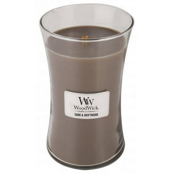 WoodWick - Sand & Driftwood Large Hourglass Candle