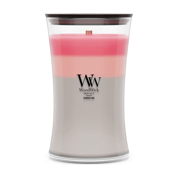 WoodWick Shoreline Large Hourglass Trilogy Candle