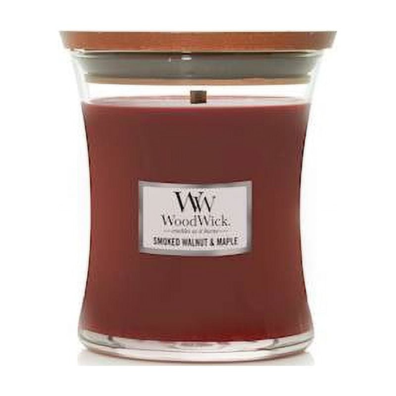 Smoked Walnut & Maple Brown Soy Jar Candle