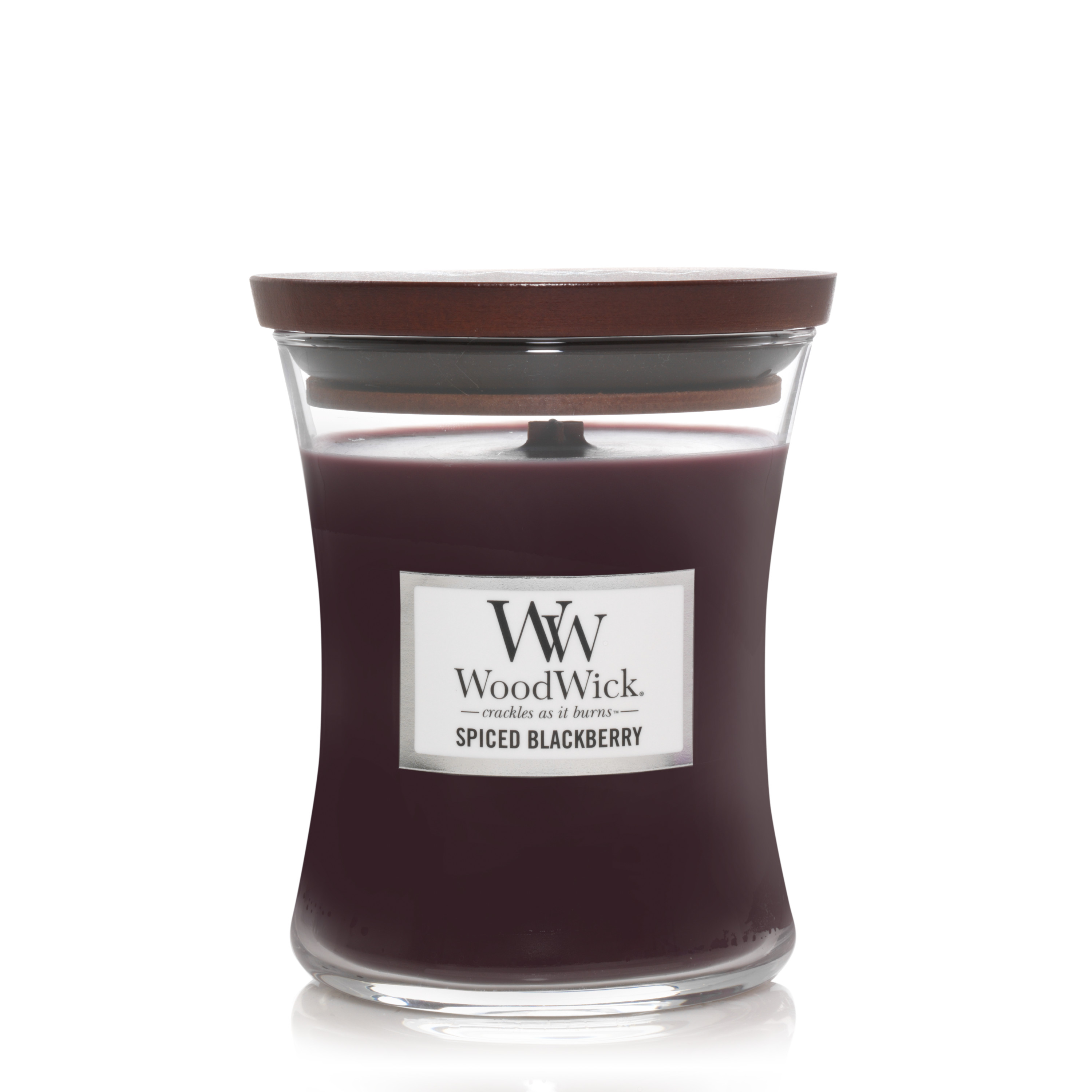 WoodWick Spiced Blackberry - Medium Hourglass Candle - image 1 of 3