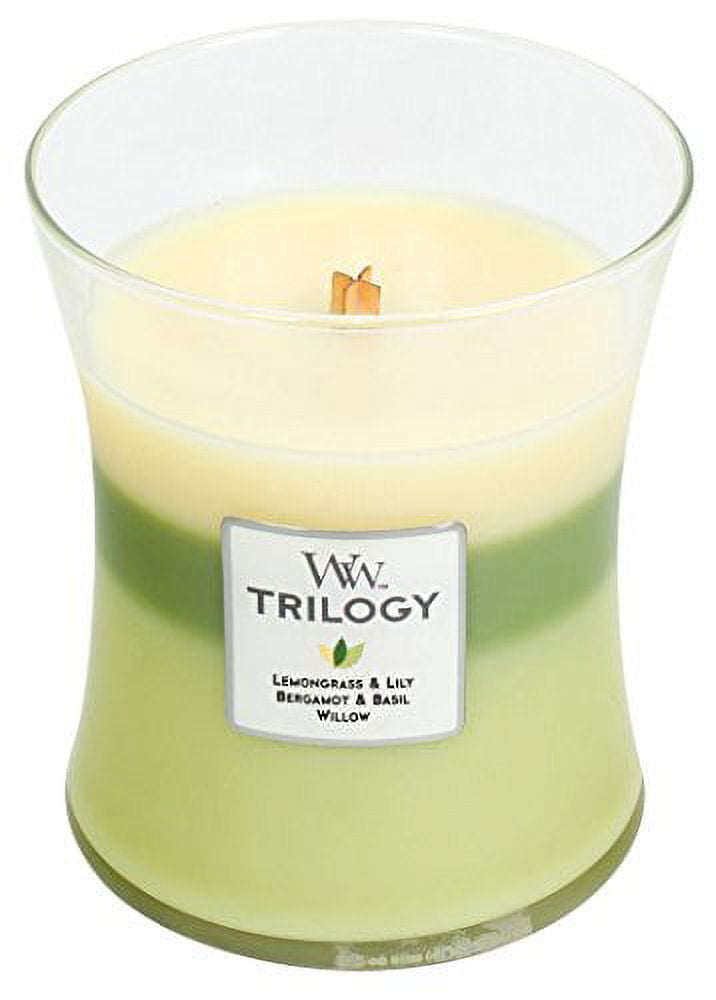 Lemongrass & Lily Medium Hourglass Candles - Medium Hourglass Candles