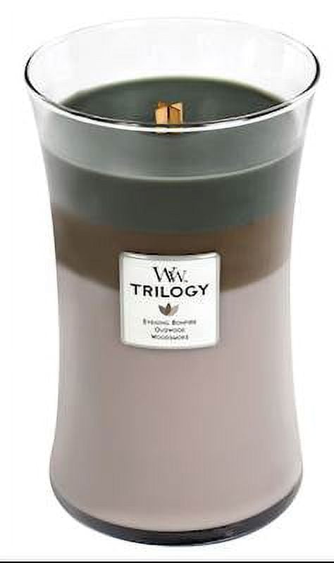 Warm Woods Trilogy WoodWick® Large Hourglass Trilogy Candle