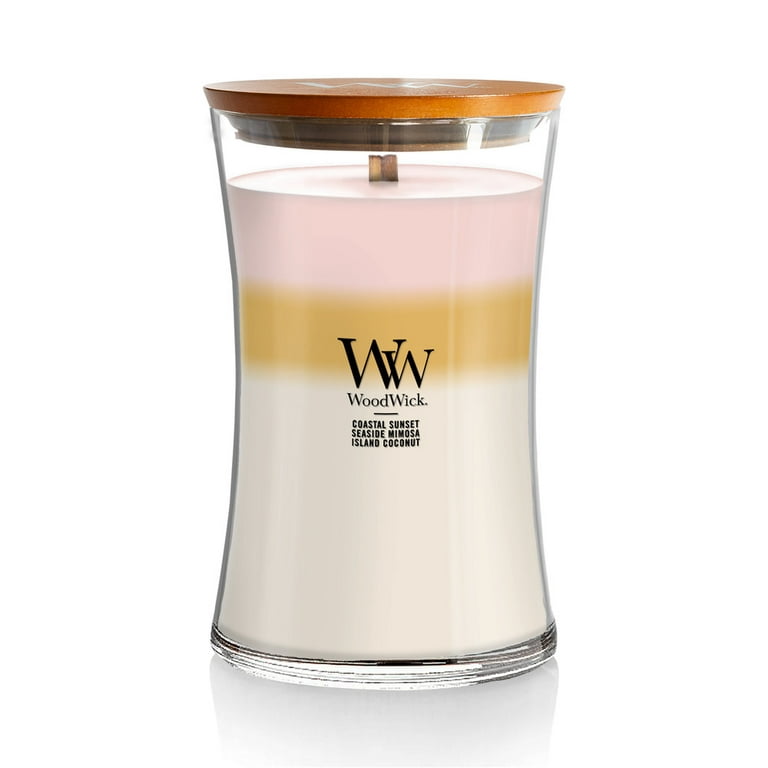 WoodWick Trilogy Large Hourglass Candle, Island Getaway - Walmart.com