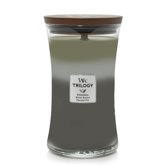 WoodWick® Trilogy Large Hourglass Candle, Mountain Trail