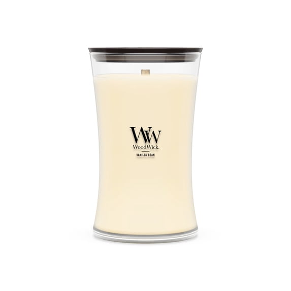 WoodWick Vanilla Bean Large Hourglass Candle