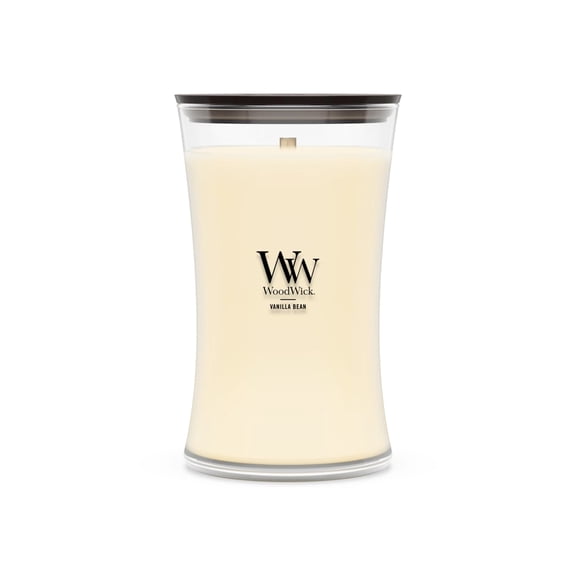 WoodWick Vanilla Bean Large Hourglass Candle