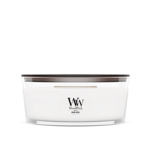 WoodWick Warm Wool Ellipse Candle