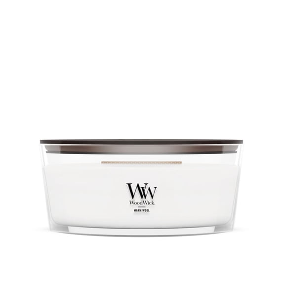 WoodWick Warm Wool Ellipse Candle