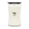 thumbnail image 1 of WoodWick White Teak Large Hourglass Scented Candle, 1 of 8